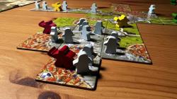 A ködbe zárt Carcassonne társasjáték