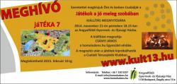 jáTÉKA kiállítás 7 meghívó