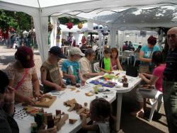 homoludens.hu Egyesület játszóháza a XXII. Életmódnapon