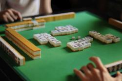 Mahjong játékosok