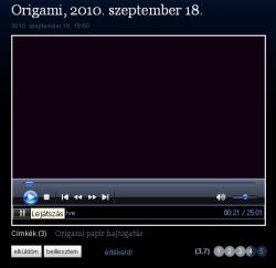 Origami a hajtogatás művészete - film