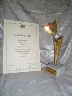 Arany tulipán díj