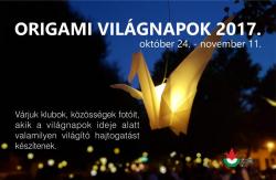 Origami Világnapokhoz kapcsolódó felhívás 2017