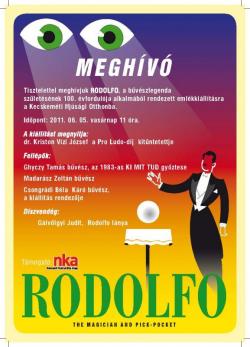 Rodolfo kiállítás plakátja