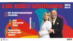 XIII. Kerületi 85. születésnapja plakát