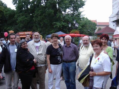 Kecskemét főterén Kecskemét főterén