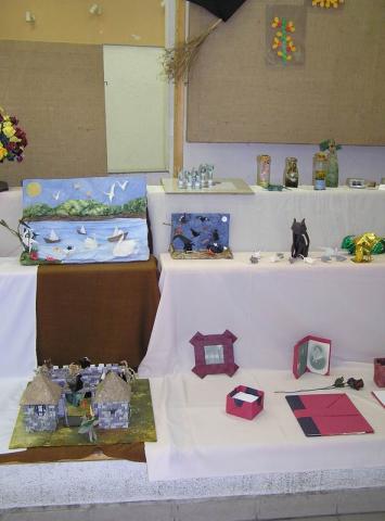 Kiállítás a találkozó színhelyén