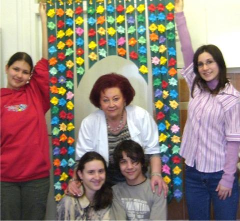 Pályamunka gyerekekkel: Virágkapu