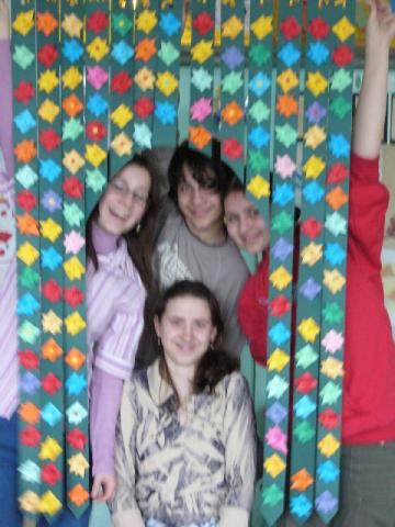 Pályamunka gyerekekkel: Virágkapu